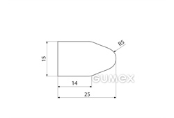 SILIKONPROFILE D-FORM